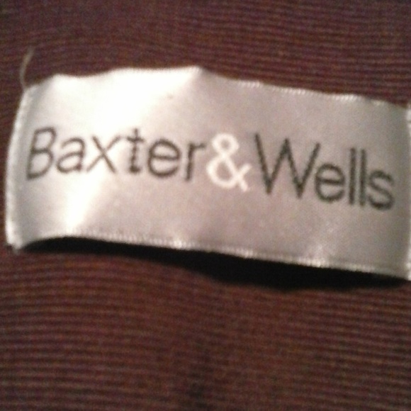 *BAXTER & WELLS WOMEN'S BURGUNDY SOFT CORDUROY TOP - Picture 2 of 6